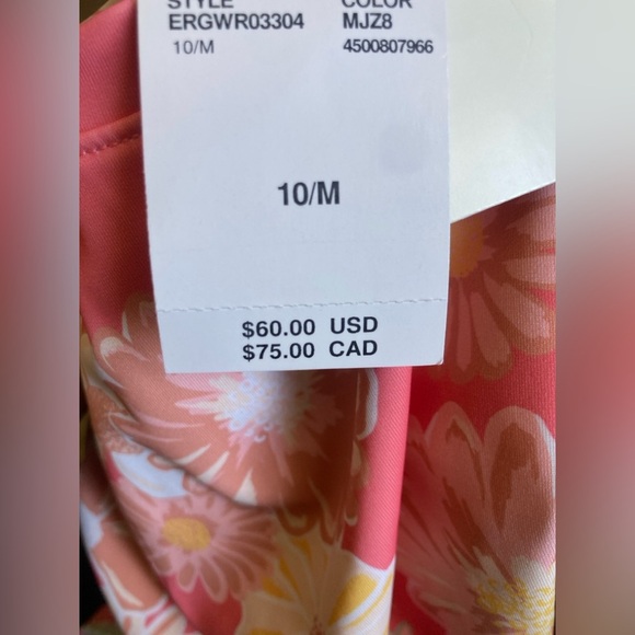 Girls' Vintage Mood Story Long Sleeve Surfsuit size 10 - Picture 10 of 10